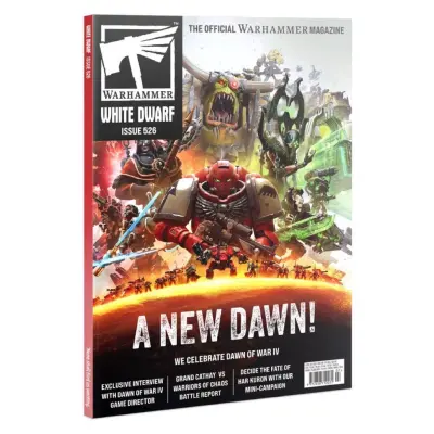 White dwarf, official warhammer magazine, limba engleza, iulie 2026, arf 526